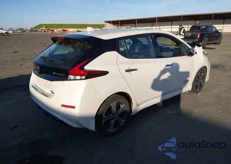 2019 Nissan Leaf Sl Plus z USA, uszkodzony, nr VIN 1N4BZ1CP5KC310519
